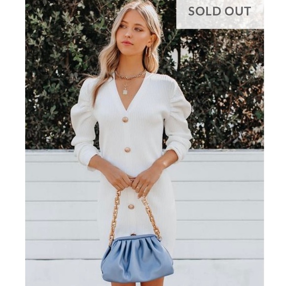 Vici Buttercup Ribbed Knit dress - Picture 3 of 3